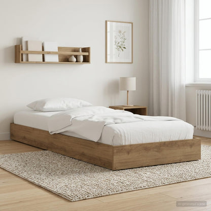 Postel Na Podlaze Dub Artisan 80 X 200 Cm Kompozitní Dřevo