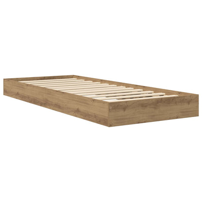 Postel Na Podlaze Dub Artisan 80 X 200 Cm Kompozitní Dřevo