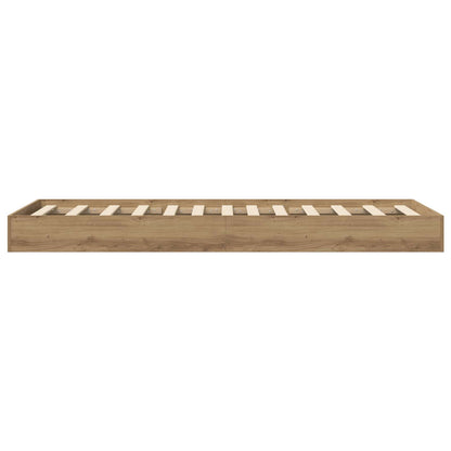 Postel Na Podlaze Dub Artisan 80 X 200 Cm Kompozitní Dřevo