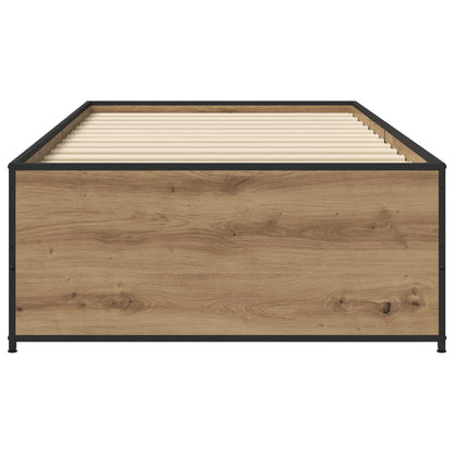 Rám Postele Dub Artisan 80 X 200 Cm Kompozitní Dřevo