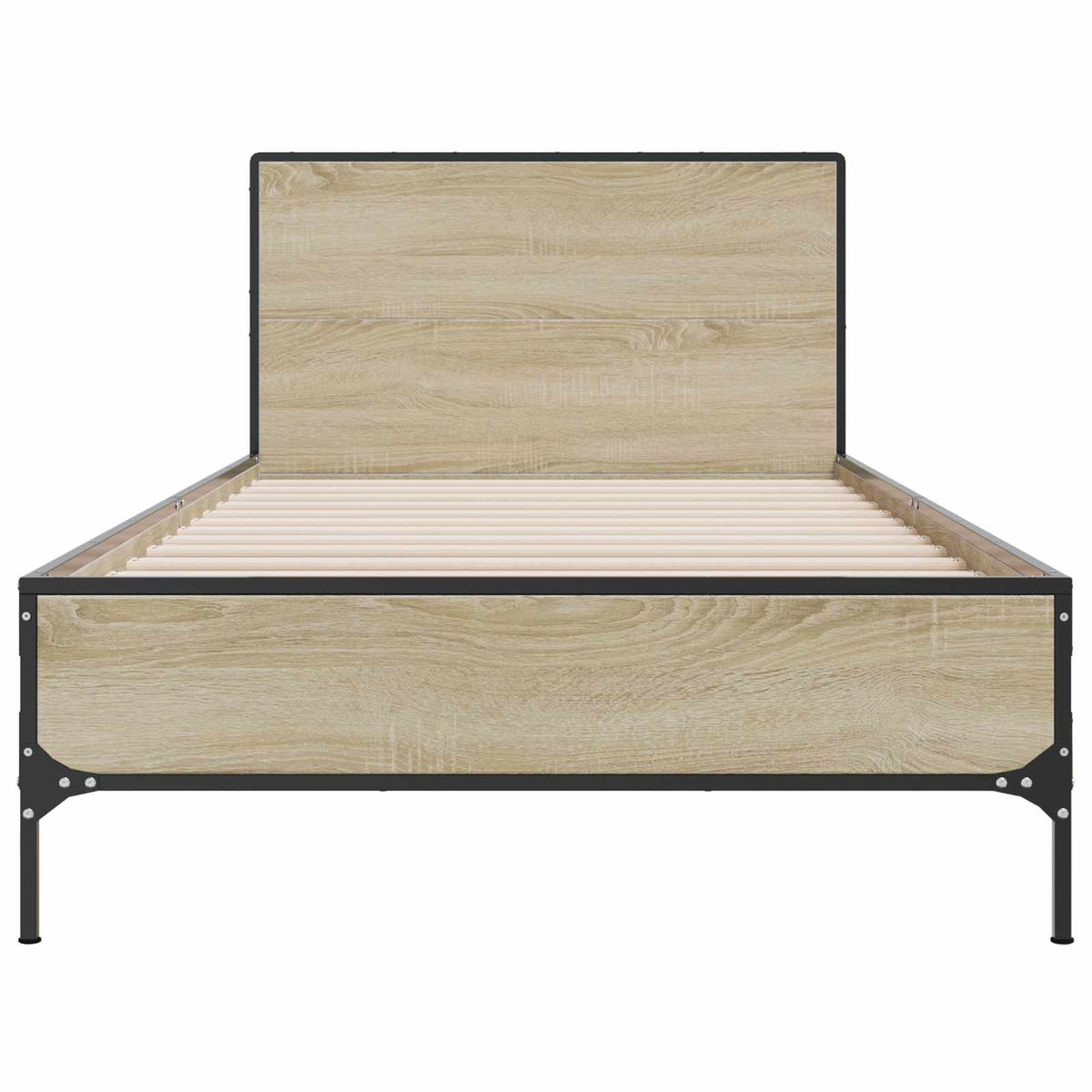 Rám Postele S Čelem Dub Sonoma 80 X 200 Cm Kompozitní Dřevo