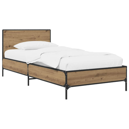 Rám Postele S Čelem Dub Artisan 80 X 200 Cm Kompozitní Dřevo