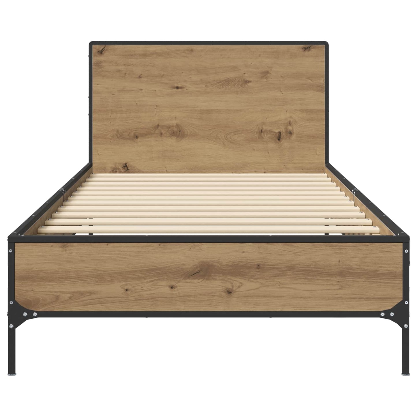 Rám Postele S Čelem Dub Artisan 80 X 200 Cm Kompozitní Dřevo