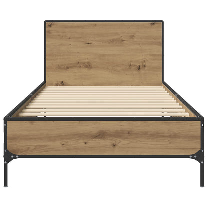 Rám Postele S Čelem Dub Artisan 80 X 200 Cm Kompozitní Dřevo