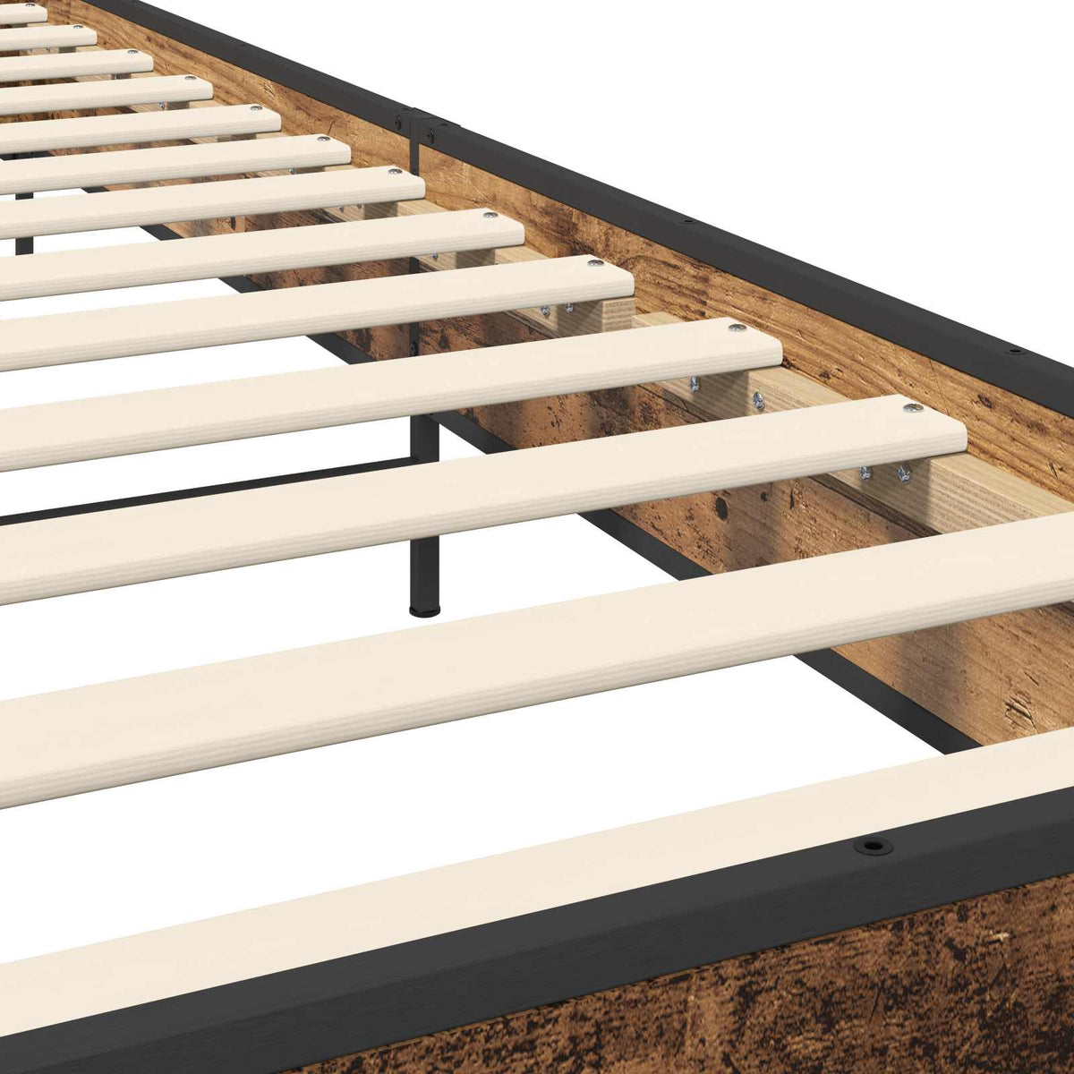 Rám Postele Staré Dřevo 80 X 200 Cm Kompozitní Dřevo