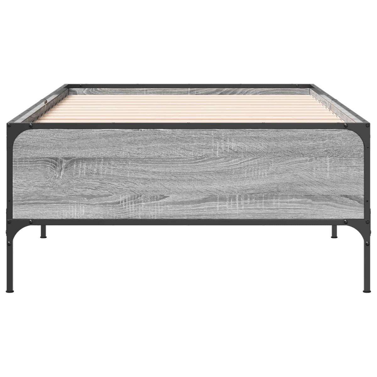 Rám Postele Šedý Sonoma 80 X 200 Cm Kompozitní Dřevo
