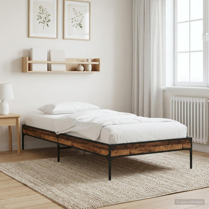 Rám Postele Staré Dřevo 80 X 200 Cm Kompozitní Dřevo