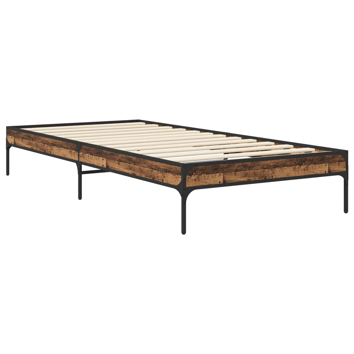Rám Postele Staré Dřevo 80 X 200 Cm Kompozitní Dřevo