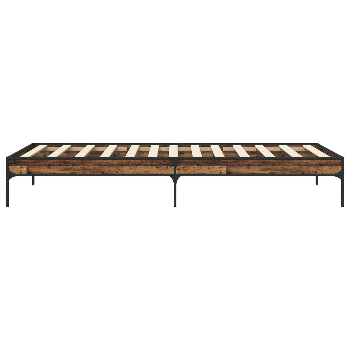 Rám Postele Staré Dřevo 80 X 200 Cm Kompozitní Dřevo