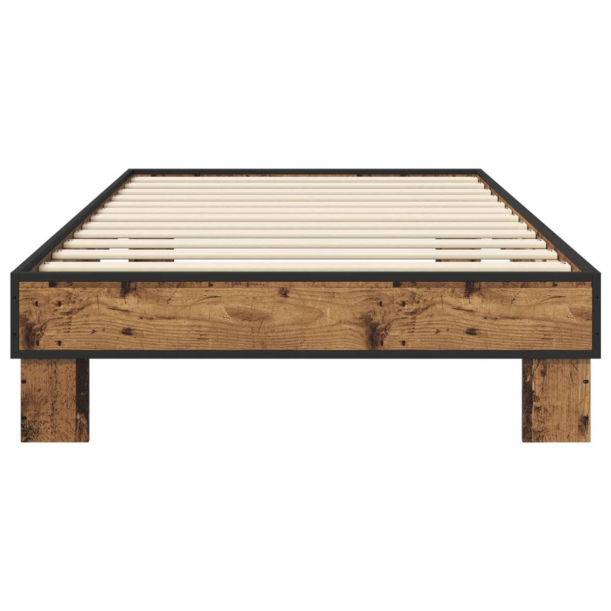 Rám Postele Staré Dřevo 80 X 200 Cm Kompozitní Dřevo