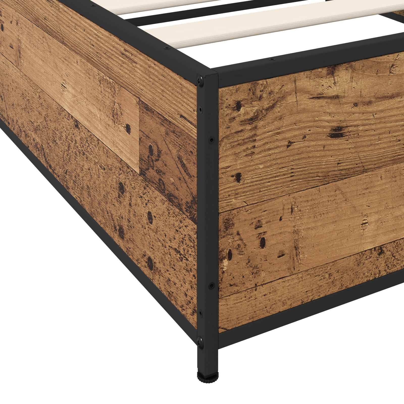 Rám Postele Staré Dřevo 80 X 200 Cm Kompozitní Dřevo