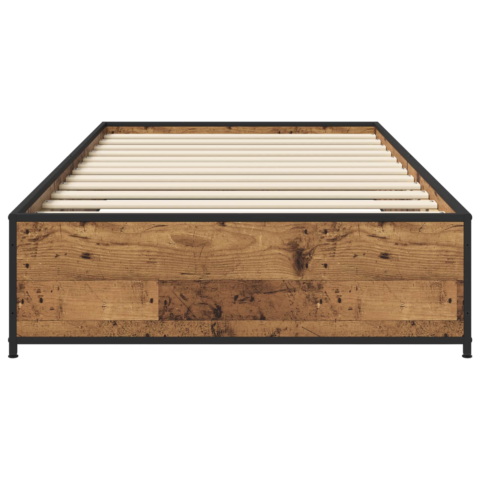 Rám Postele Staré Dřevo 80 X 200 Cm Kompozitní Dřevo