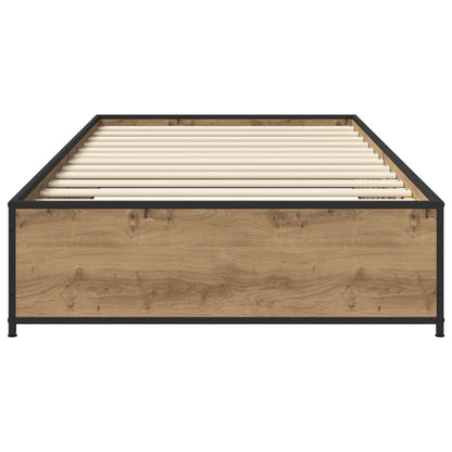 Rám Postele Dub Artisan 80 X 200 Cm Kompozitní Dřevo