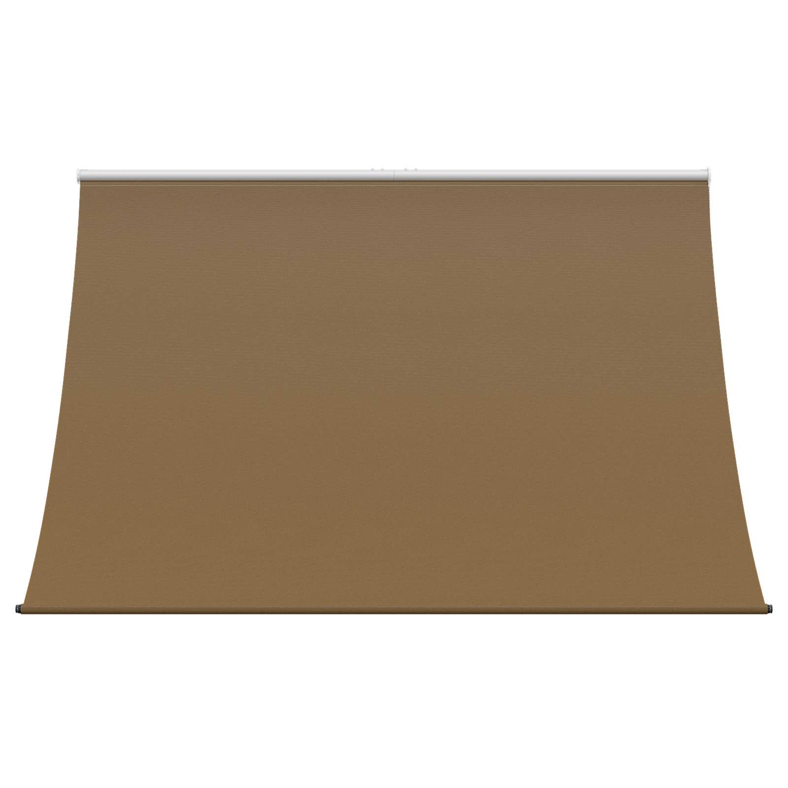 Markýza Béžová 400 X 150 Cm 180 G / M² Polyester S Pu Povlakem