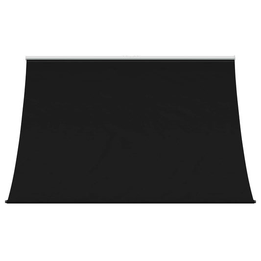 Markýza Černá 150 X 150 Cm 180 G / M² Polyester S Pu Povlakem