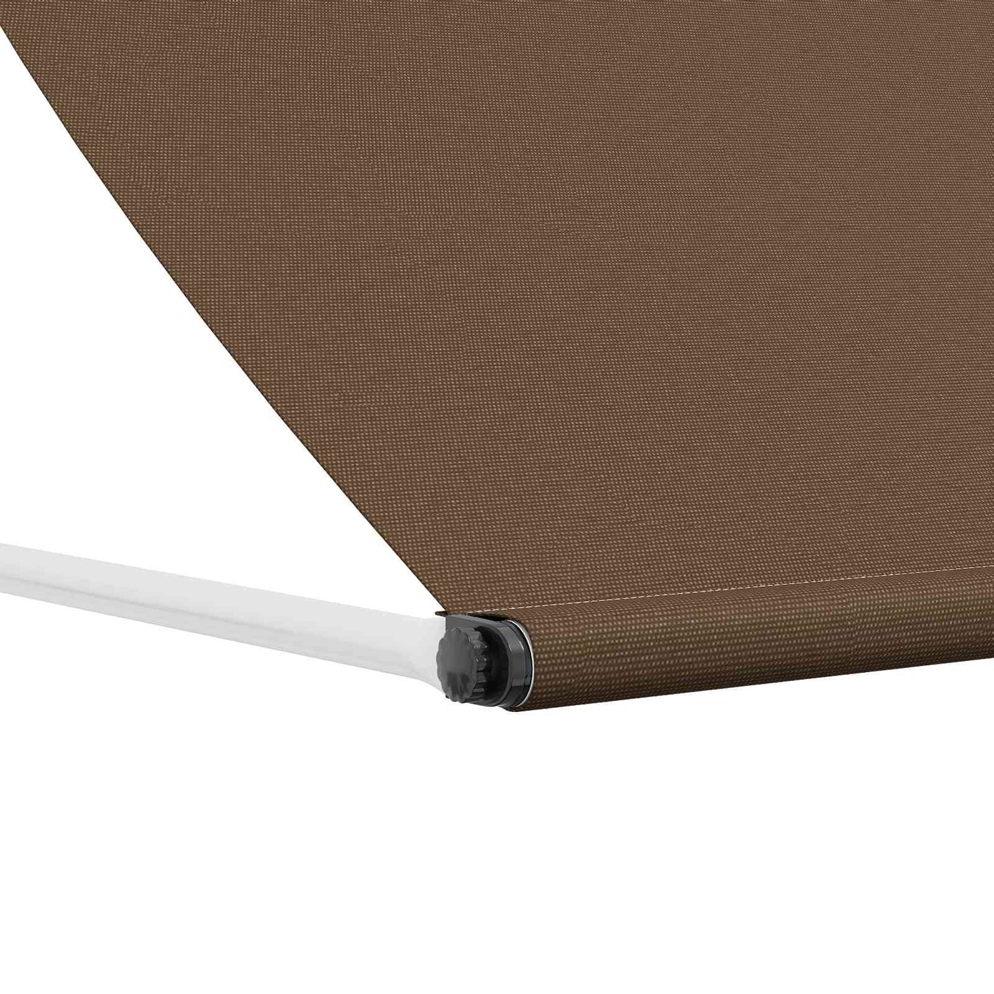 Markýza Taupe 400 X 150 Cm 180 G / M² Polyester S Pu Povlakem
