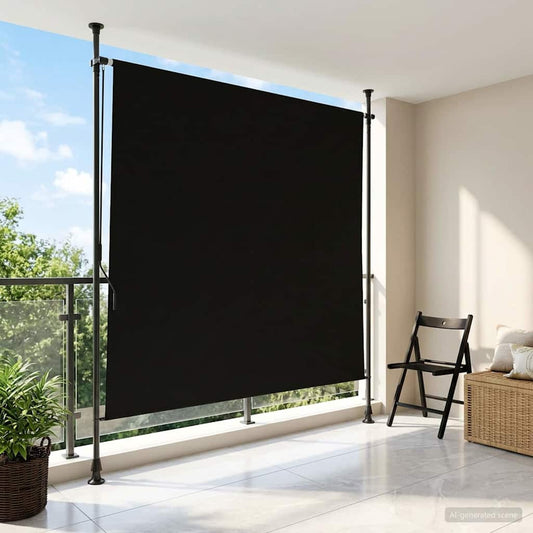 Venkovní Roleta Černá 150 X 270 Cm