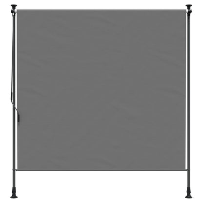 Venkovní Roleta Světle Šedá 100 X 270 Cm
