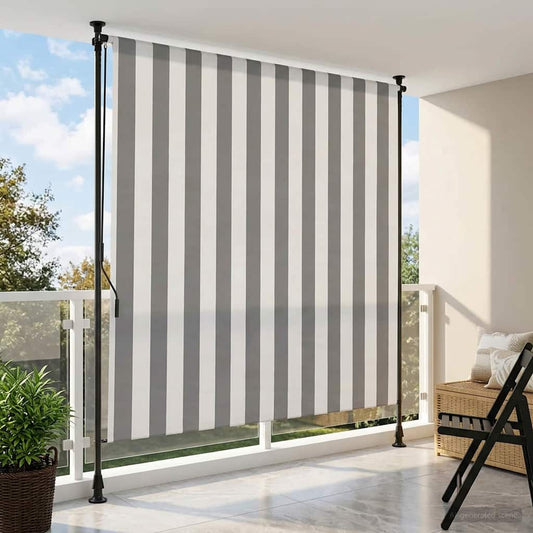 Venkovní Roleta Antracitová A Bílá 150 X 270 Cm