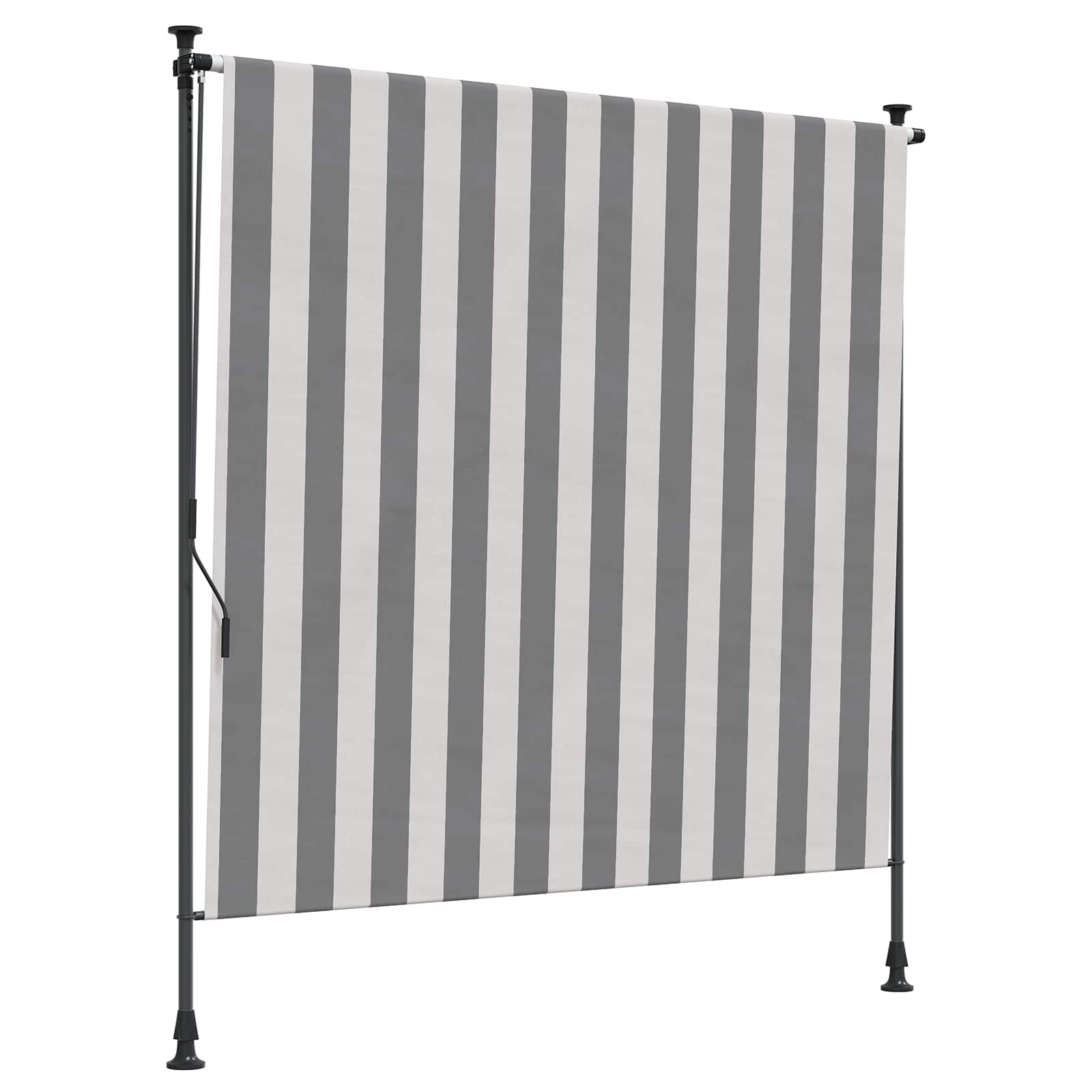 Venkovní Roleta Antracitová A Bílá 150 X 270 Cm
