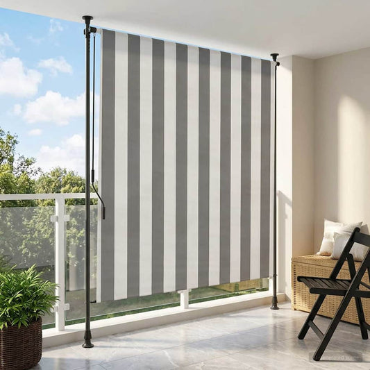 Venkovní Roleta Antracitová A Bílá 200 X 270 Cm