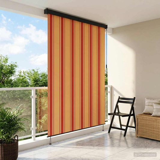 Roleta Vícebarevný 80 X 250 Cm Textil A Hliník
