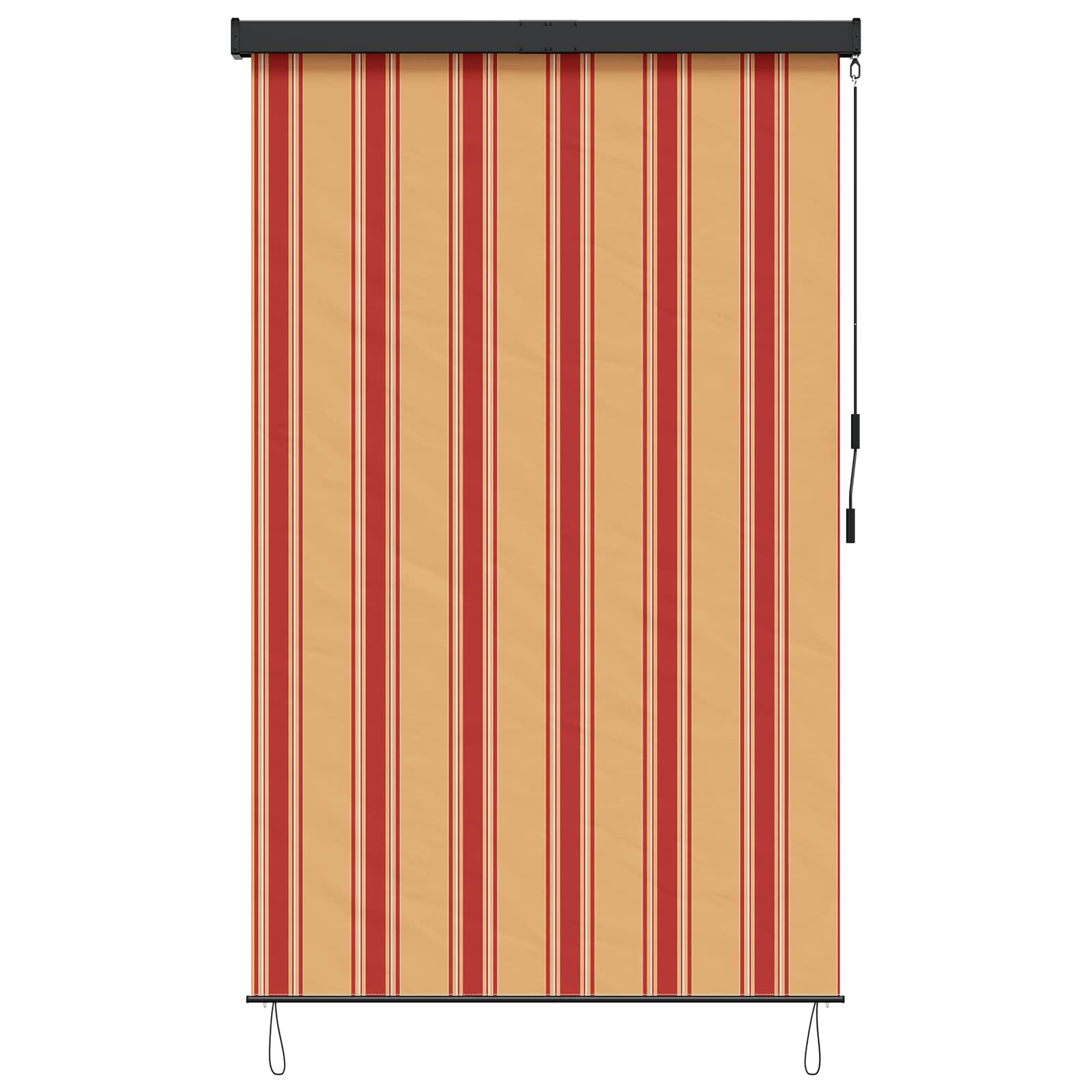 Roleta Vícebarevný 100 X 250 Cm Textil A Hliník
