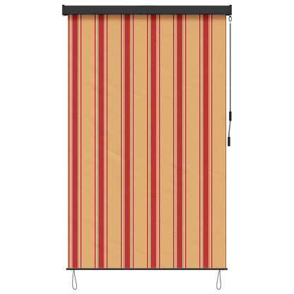 Roleta Vícebarevný 100 X 250 Cm Textil A Hliník