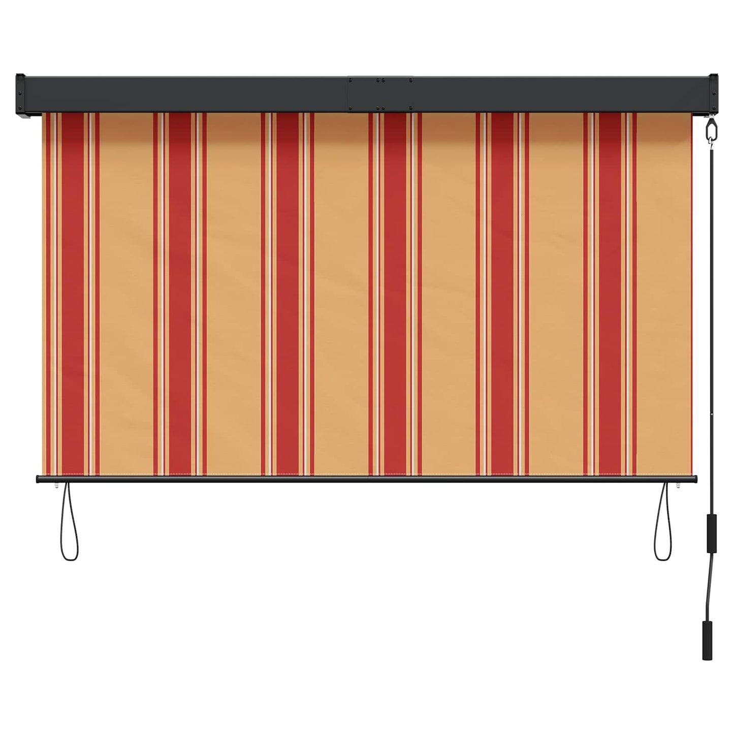 Roleta Vícebarevný 160 X 250 Cm Textil A Hliník