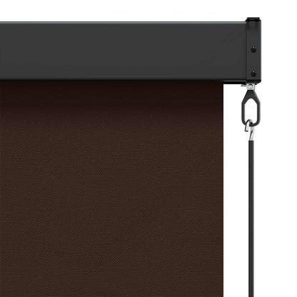 Roleta Hnědá 180 X 250 Cm Textil A Hliník