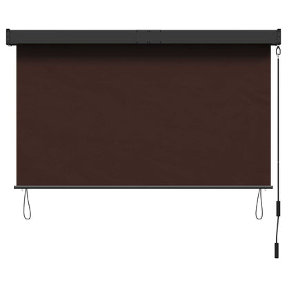 Roleta Hnědá 180 X 250 Cm Textil A Hliník