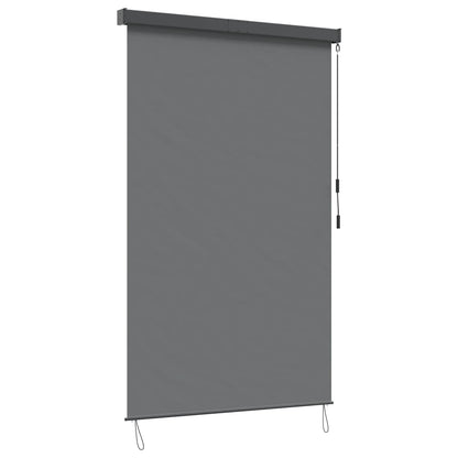 Roleta Světle Šedá 180 X 250 Cm Textil A Hliník