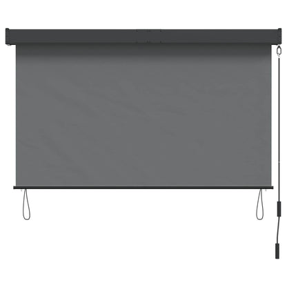 Roleta Světle Šedá 180 X 250 Cm Textil A Hliník