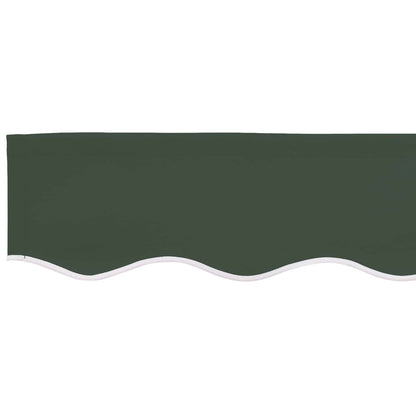 Náhradní Lem Markýzy Tmavě Zelená 481 X 20 Cm Polyester