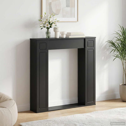 Rám Krbu 100 X 20 X 100 Cm Kompozitní Dřevo