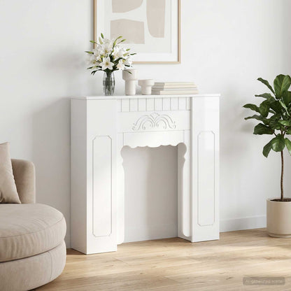 Rám Krbu 93 X 20 X 89 Cm Kompozitní Dřevo