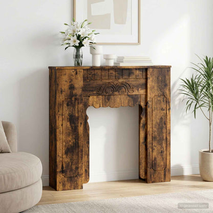 Rám Krbu 93 X 20 X 89 Cm Kompozitní Dřevo