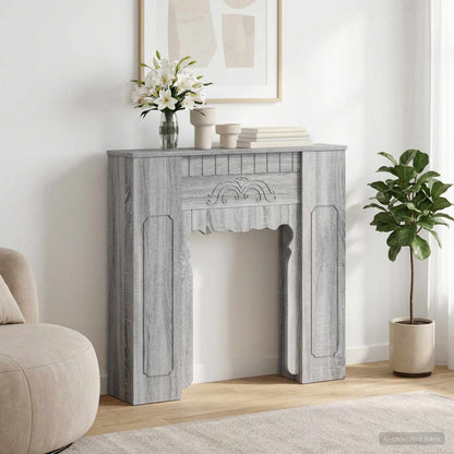 Rám Krbu 93 X 20 X 89 Cm Kompozitní Dřevo