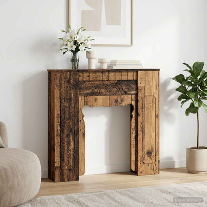 Rám Krbu 93 X 20 X 89 Cm Kompozitní Dřevo