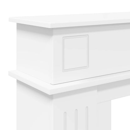 Rám Krbu 102 X 26 X 100 Cm Kompozitní Dřevo
