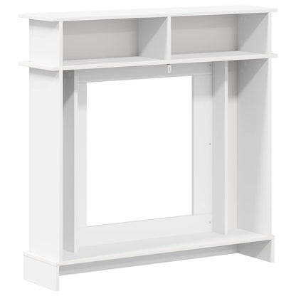 Rám Krbu 102 X 26 X 100 Cm Kompozitní Dřevo