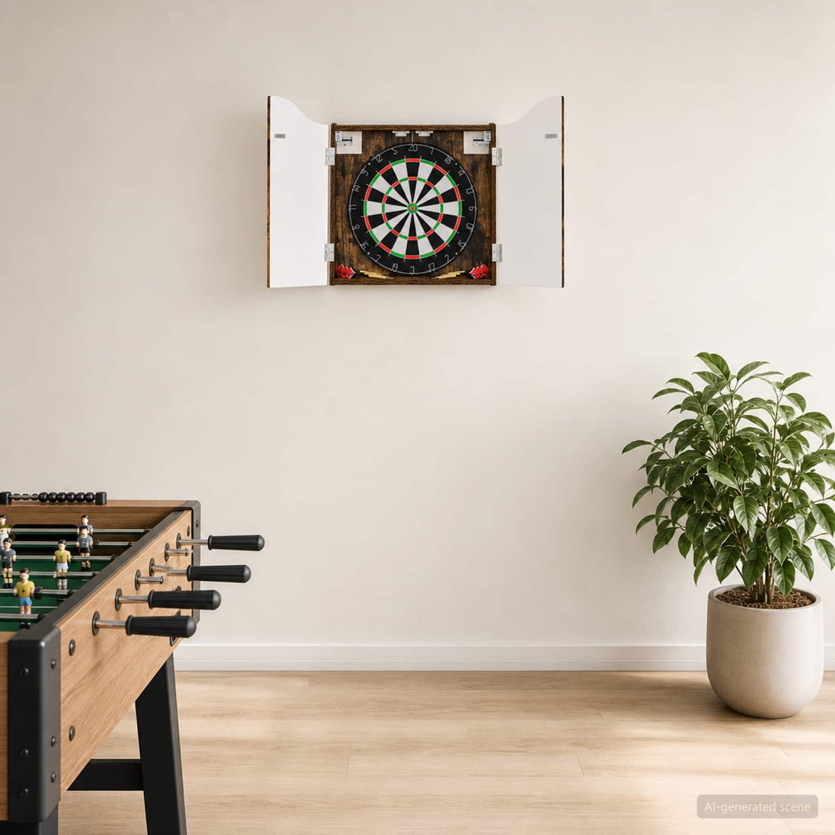 Skříň Na Terče 56 X 12 X 63 Cm Kompozitní Dřevo