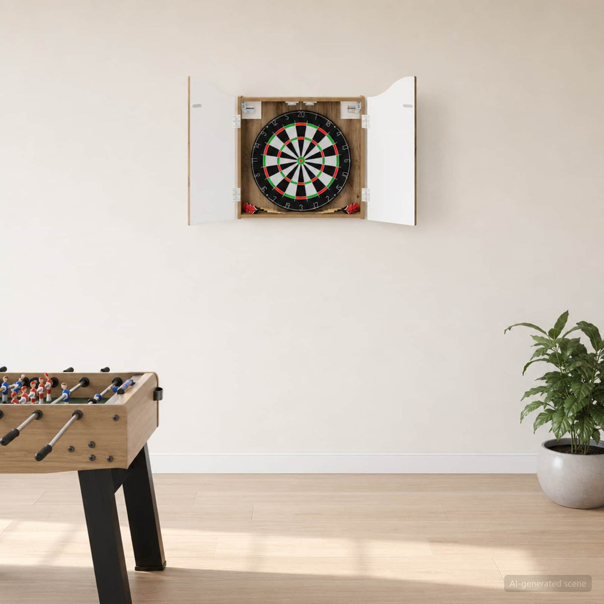 Skříň Na Terče 56 X 12 X 63 Cm Kompozitní Dřevo