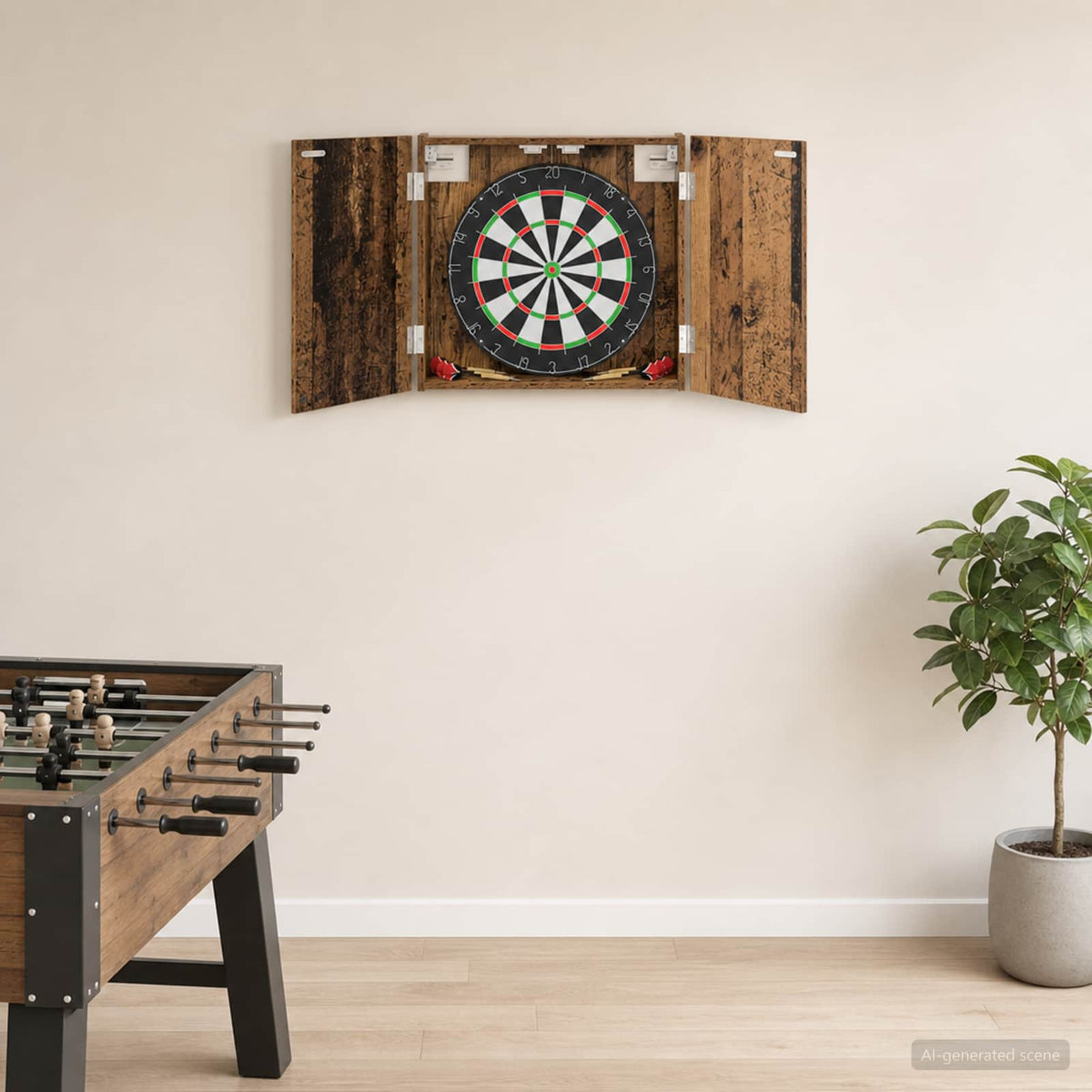 Skříň Na Terče 56 X 12 X 53,5 Cm Kompozitní Dřevo