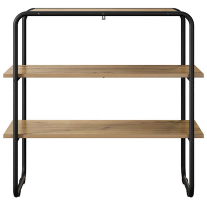 Konzolový Stolek Dub Artisan 80 X 41 X 75 Cm Kompozitní Dřevo