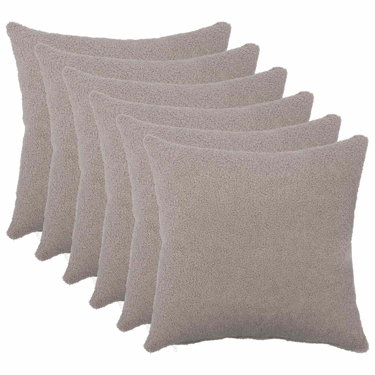 Povlak Na Polštář 6 Pcs Heerlen Bouclé