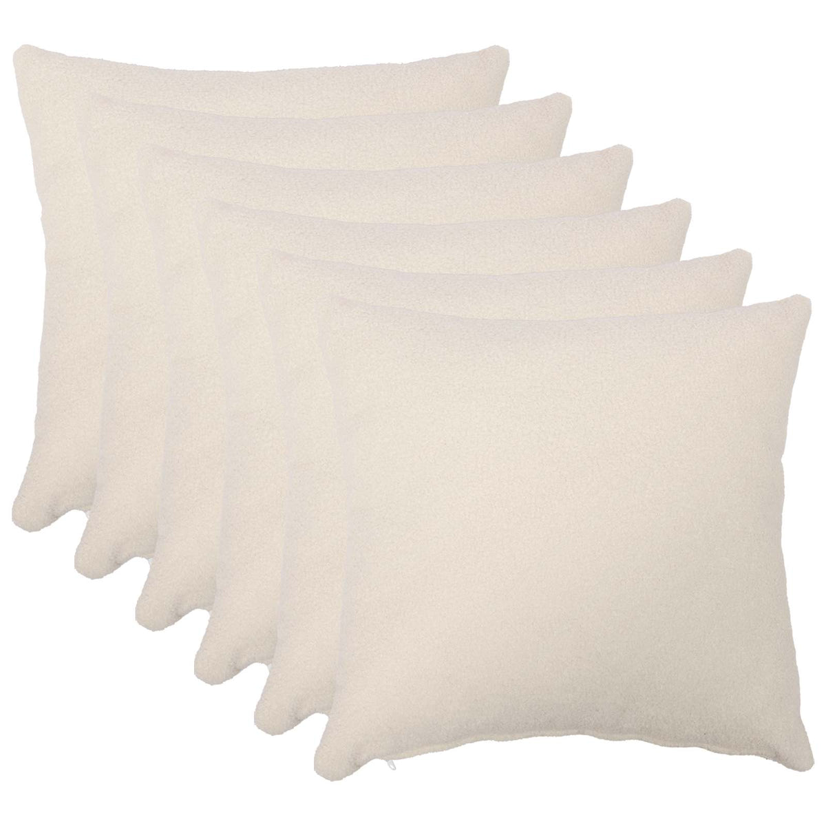 Povlak Na Polštář 6 Pcs Heerlen Bouclé