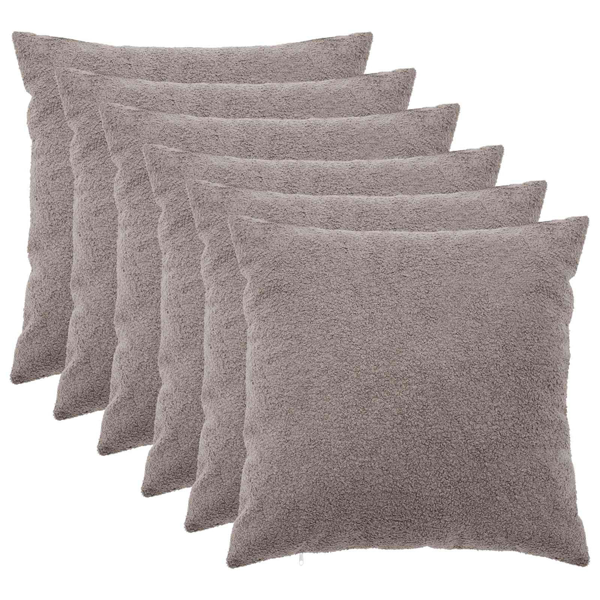 Povlak Na Polštář 6 Pcs Heerlen Bouclé
