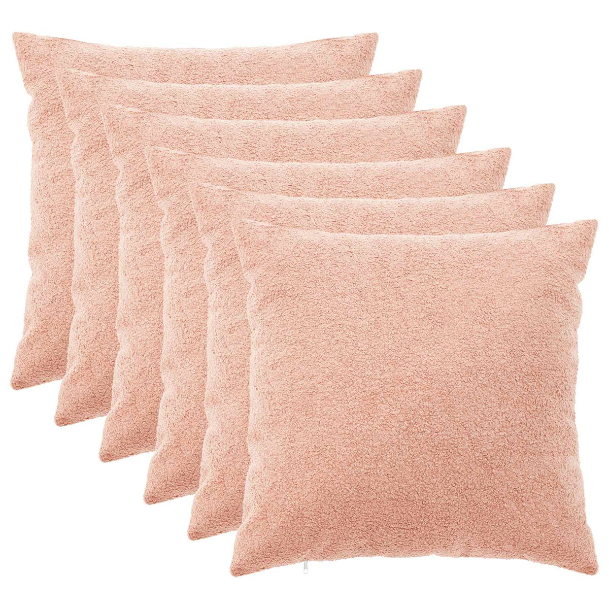 Povlak Na Polštář 6 Pcs Heerlen Bouclé