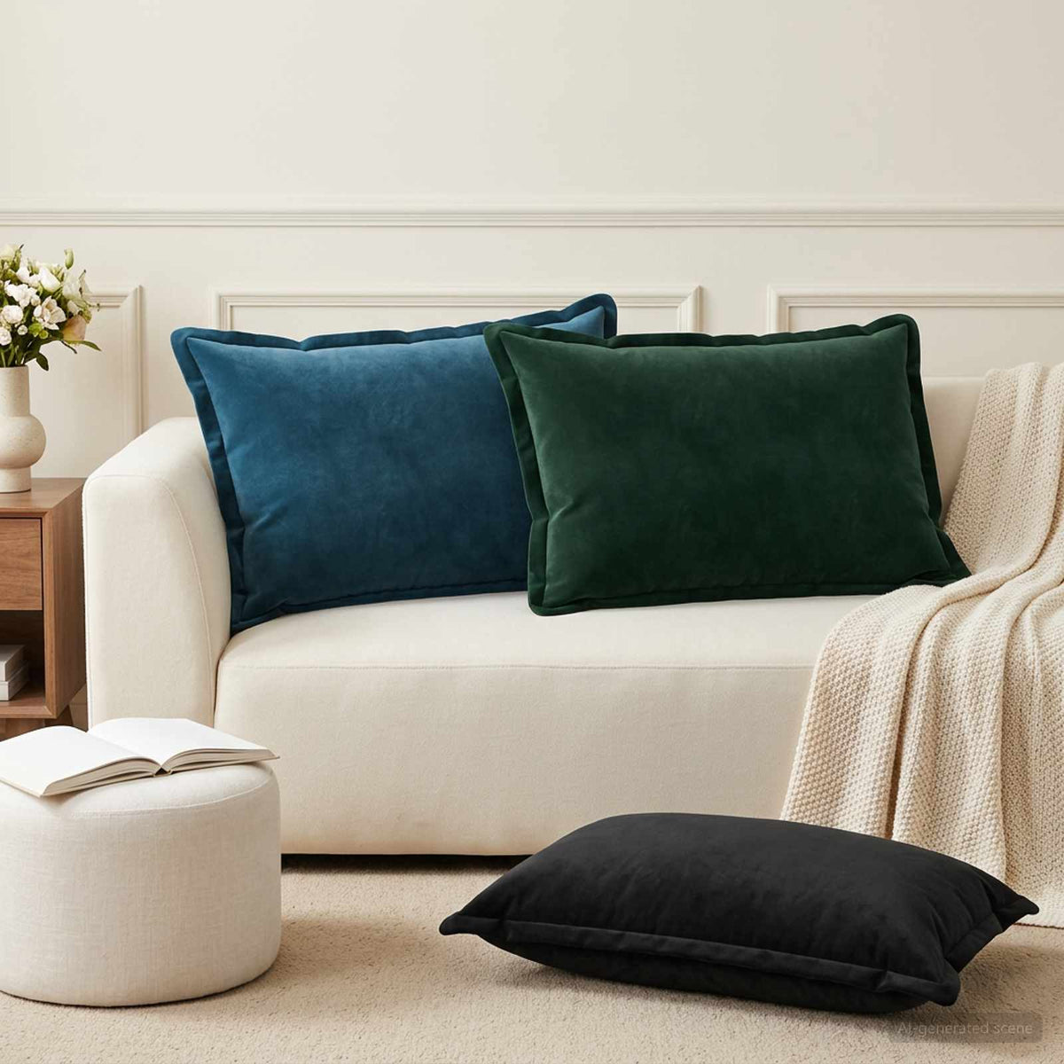 Povlak Na Polštář 2 Pcs Houten Samet